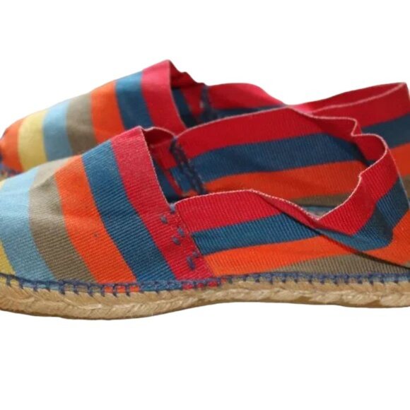 Artisanat Francais Shoes - French Espadrilles Artisanat Francais MULTICOLOR STRIPE Size 36 US 5.5 / 6 NWOTs